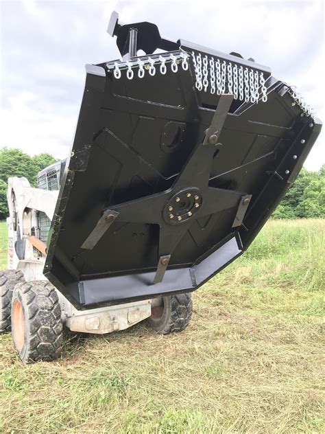 skid steer loader brush cutter installation